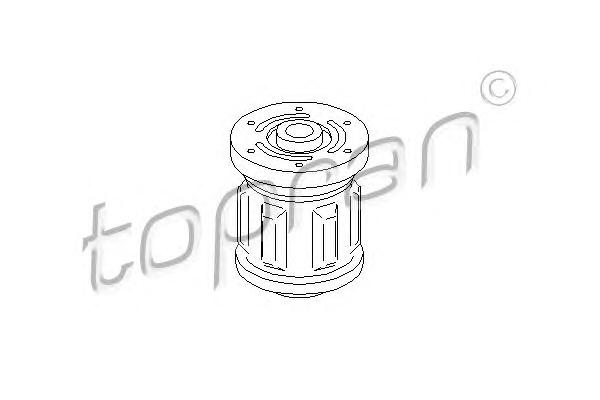Сайлентблок задней балки TOPRAN