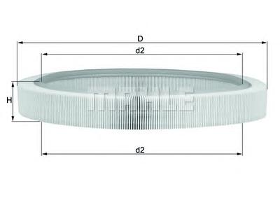 Воздушный фильтр KNECHT LX61