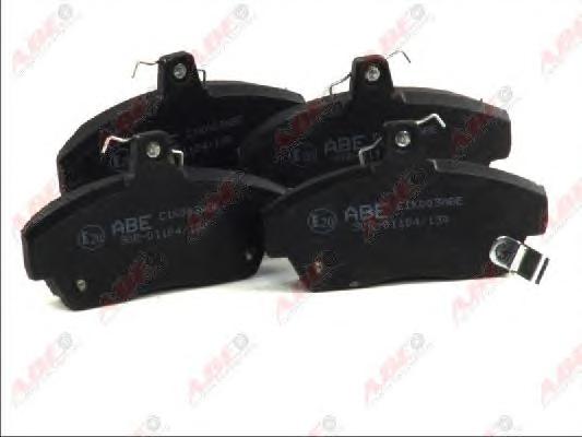 Комплект тормозных колодок, дисковый тормоз ABE