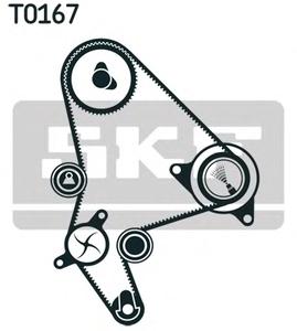 Водяной насос + комплект зубчатого ремня SKF VKMA 03246