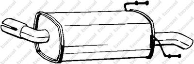 Глушитель выхлопных газов конечный BOSAL 185-197
