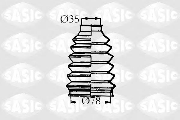 Пыльник ШРУСа SASIC