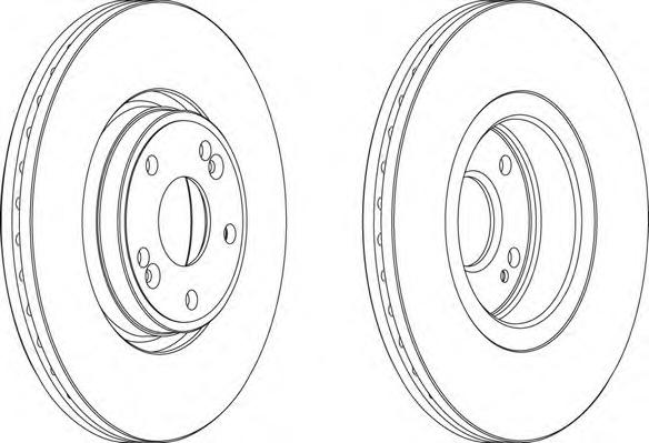 Тормозной диск FERODO
