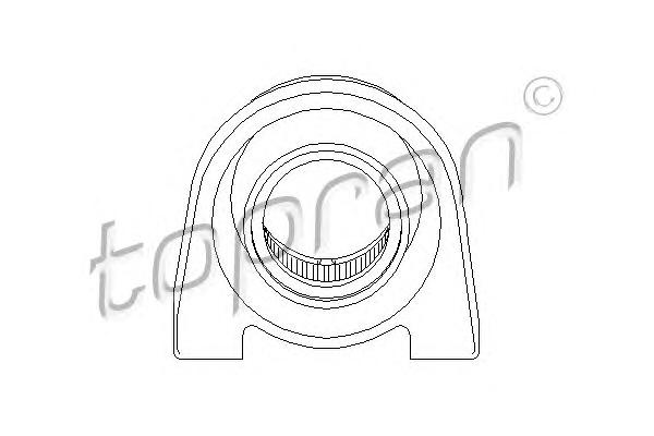 Подвеска, карданный вал TOPRAN