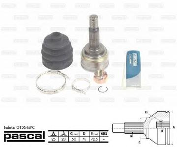 ШРУС PASCAL G10546PC