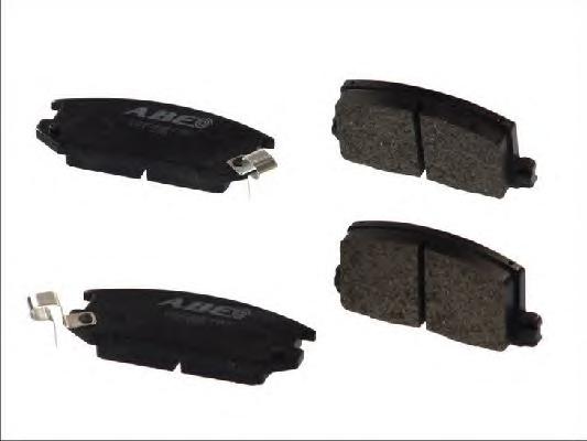 Комплект тормозных колодок, дисковый тормоз ABE