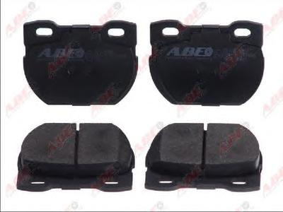 Комплект тормозных колодок, дисковый тормоз ABE C2I002ABE