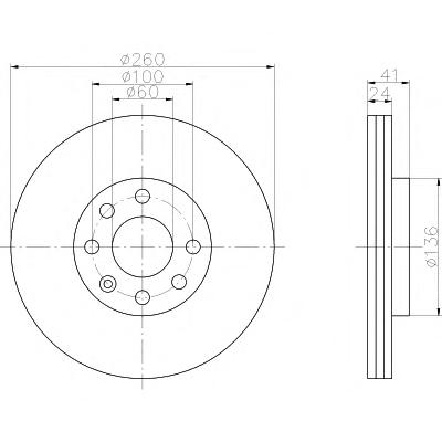 Тормозной диск TEXTAR