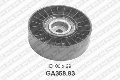 Паразитный / ведущий ролик, поликлиновой ремень SNR GA358.93