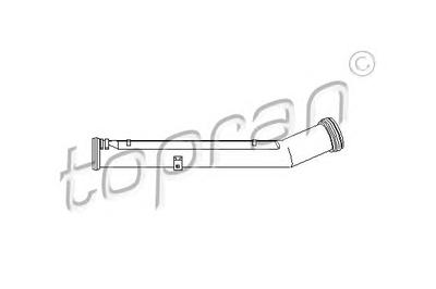 Трубка охлаждающей жидкости TOPRAN 109 625