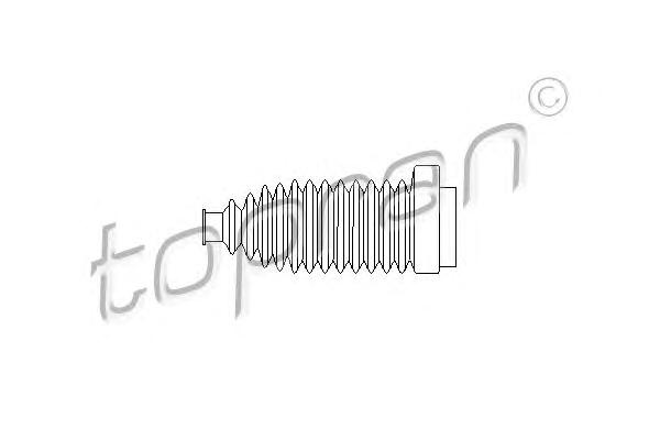 Пыльник рулевой рейки TOPRAN