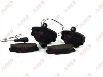 Комплект тормозных колодок, дисковый тормоз ABE