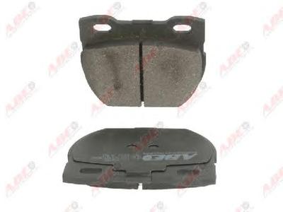 Комплект тормозных колодок, дисковый тормоз ABE