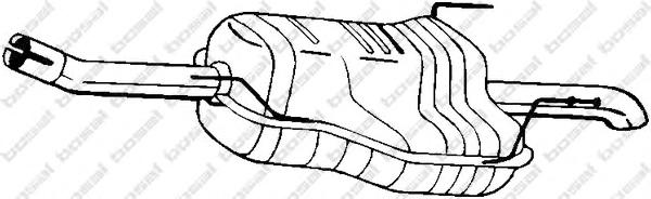 Глушитель BOSAL