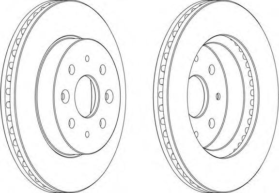 Тормозной диск FERODO