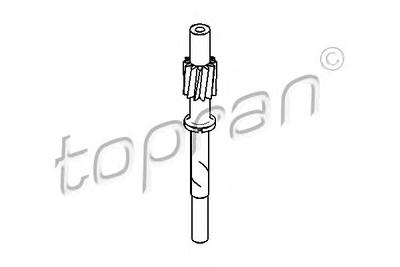Тросик спидометра TOPRAN 107 398