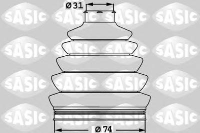 Пыльник ШРУСа SASIC 1900017