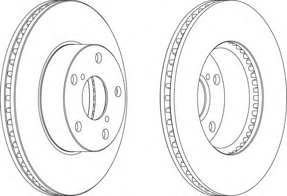 Тормозной диск FERODO