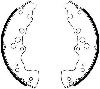 Комплект тормозных колодок FERODO FSB4115