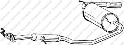 Глушитель выхлопных газов конечный BOSAL 284-567