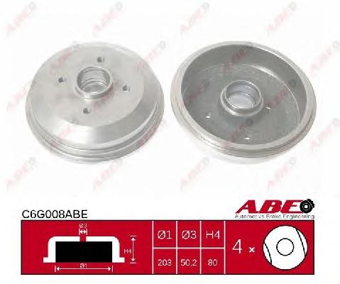 Тормозной барабан ABE