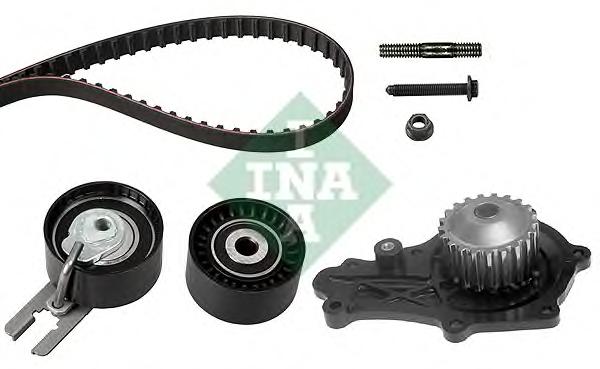 Водяной насос + комплект зубчатого ремня INA
