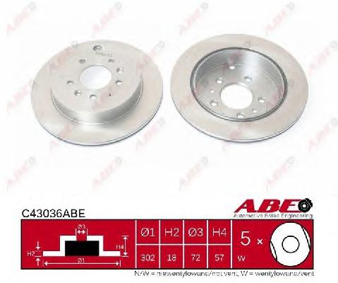 Тормозной диск ABE