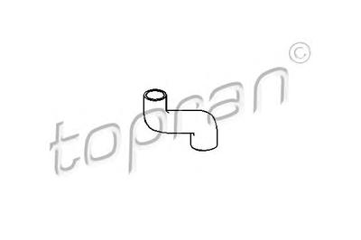Патрубок системы охлаждения TOPRAN 205 721