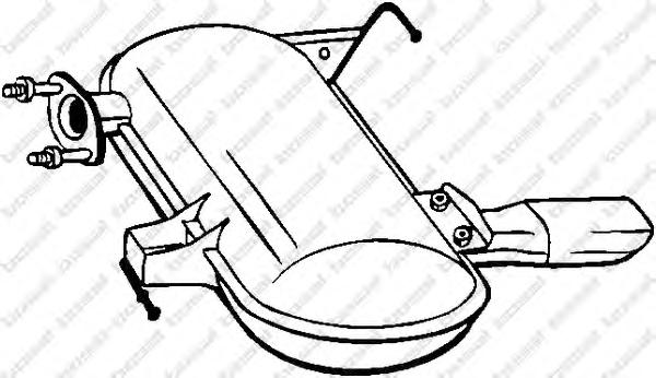 Глушитель BOSAL