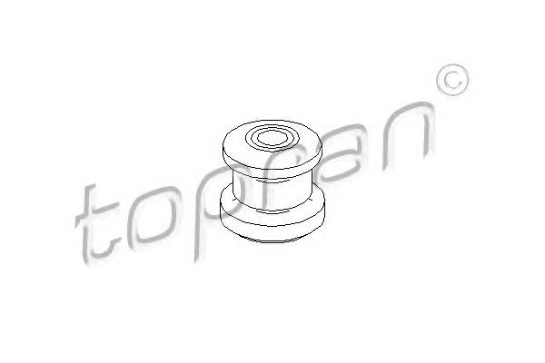 Подвеска, стойка вала TOPRAN