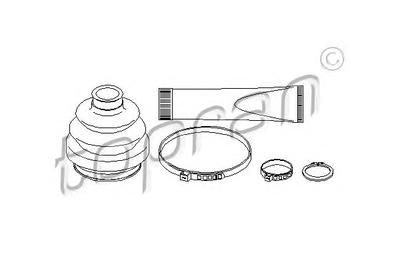 Пыльник ШРУСа TOPRAN 202 436