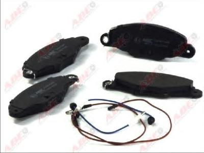 Комплект тормозных колодок, дисковый тормоз ABE C1P027ABE