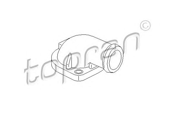 Фланец охлаждающей жидкости TOPRAN
