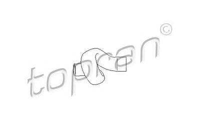 Патрубок системы охлаждения TOPRAN 206 880