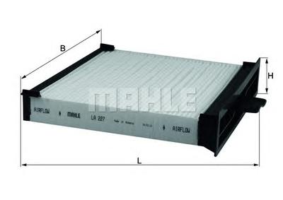 Фильтр салона KNECHT LA227