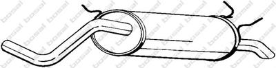 Глушитель BOSAL 279-223