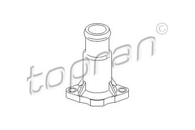 Фланец охлаждающей жидкости TOPRAN 107 638