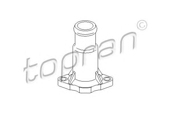 Фланец охлаждающей жидкости TOPRAN