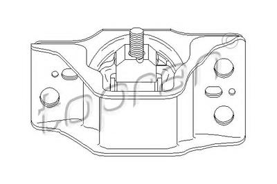 Подвеска, двигатель TOPRAN 700 727
