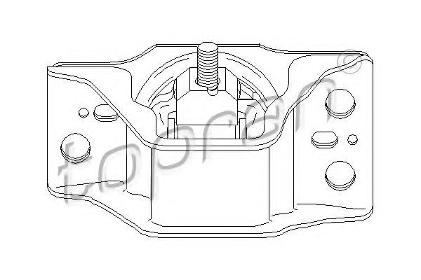 Подвеска, двигатель TOPRAN