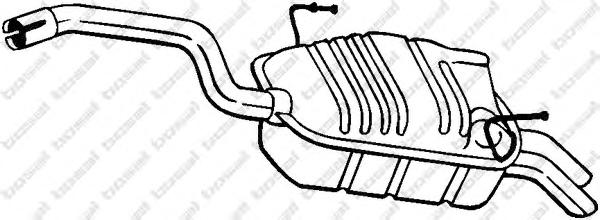 Глушитель BOSAL