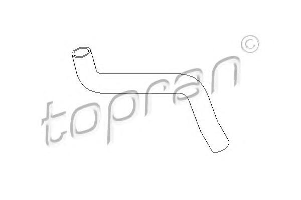 Патрубок системы охлаждения TOPRAN