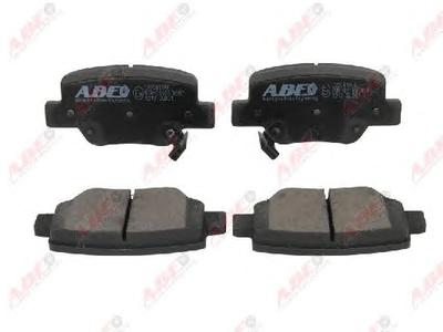 Комплект тормозных колодок, дисковый тормоз ABE C22041ABE