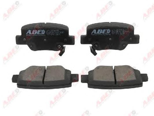 Комплект тормозных колодок, дисковый тормоз ABE
