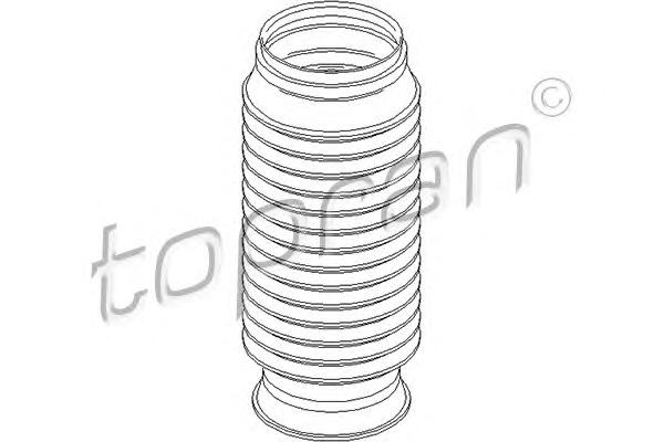 Защитный колпак / пыльник, амортизатор TOPRAN