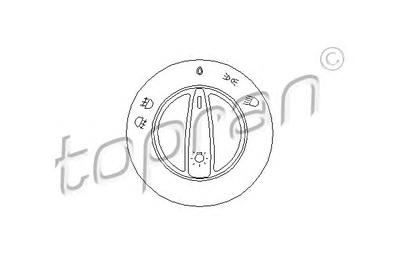 Выключатель, головной свет TOPRAN 109 928