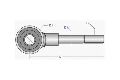 Тяга / стойка, стабилизатор MOOG