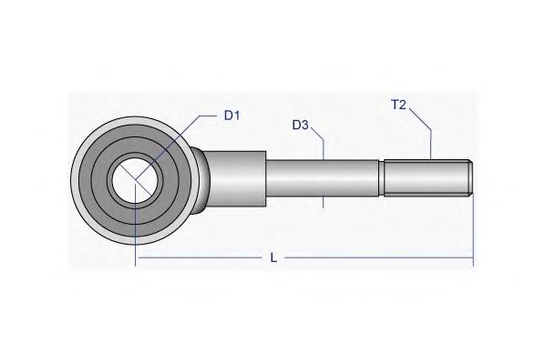 Тяга / стойка, стабилизатор MOOG