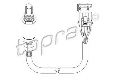 Лямбда-зонд TOPRAN 721 857