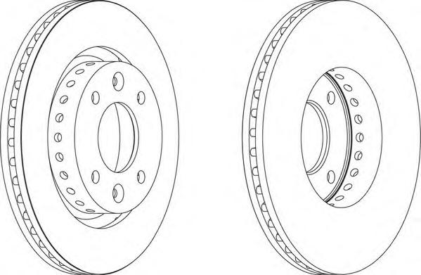 Тормозной диск FERODO